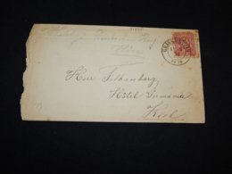 Germany 1876 Gravenstein 10pf Red Cover__(L-31895) - Lettres & Documents