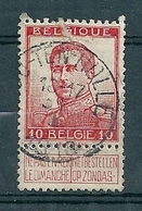 118 Gestempeld LOO-TEN-HULLE - COBA 15 Euro (zie Opm) - 1912 Pellens