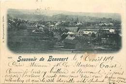 Pays Div- Suisse -ref V511- Souvenir De Boncourt /- Etat : Petite Et Legere Tache Dans Le Texte - - Court