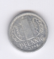DDR 1988: 1 Pfennig, KM 8 - 1 Pfennig