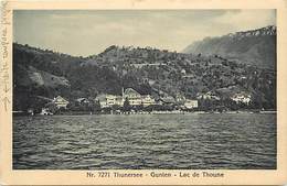 Pays Div- Suisse -ref V471- Thunersee - Gunten - Lac De Thoune - - Thoune / Thun