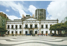 MACAU THE LEAL SENADO BUILDING PPC PRINTED BY CLM. - Macao