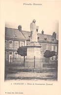 ¤¤    -   CHAULNES  -  Statue Du Grammairien Lhomond      -   ¤¤ - Chaulnes
