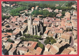 CPM-34- CAPESTANG - Vue Aérienne - La Collégiale De Saint-Etienne*2 SCAN- - Capestang