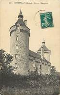 - Creuse -ref-A317- Chenerailles - Chateau D Etangsanne - Chateaux - Batiments Et Architecture - Carte Bon Etat - - Chenerailles