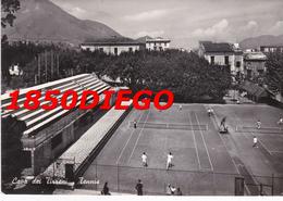 CAVA DEI TIRRENI - TENNIS  F/GRANDE VIAGGIATA 1953 GIOCATORI IN CAMPO - Cava De' Tirreni