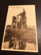 Houthulst - Ruines De La Fôret 1914-18 - Le Château Corfrind - - Houthulst