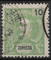 Zambezia – 1898 King Carlos 10 Réis - Sambesi (Zambezi)