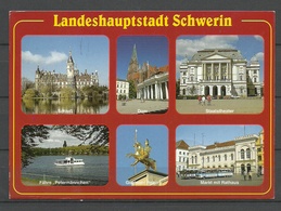 Deutschland SCHWERIN Sent 1998 With Stamp - Schwerin