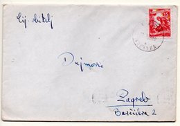 Letter - Postmark Korčula, 1958. / Zagreb, 30.7.1958., Yugoslavia - Andere & Zonder Classificatie