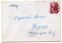 Letter - Postmark Pula, 17.8.1957. / Zagreb, 17.8.1957., Yugoslavia - Sonstige & Ohne Zuordnung