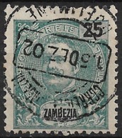 Zambezia – 1903 King Carlos Overprinted PROVISORIO 25 Réis - Zambezia