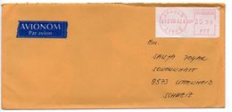 Letter - Red Postmark Zagreb, 15.8.1984., Yugoslavia, Air Mail / Par Avion - Other & Unclassified