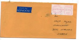 Letter - Red Postmark Zagreb, 15.8.1983., Yugoslavia, Air Mail / Par Avion - Autres & Non Classés