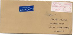 Letter - Red Postmark Zagreb, 15.8.1983., Yugoslavia, Air Mail / Par Avion - Otros & Sin Clasificación