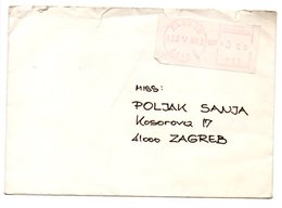 Letter - Red Postmark Zagreb, 15.5.1981., Yugoslavia - Autres & Non Classés