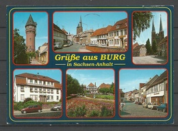 Deutschland BURG , Gesendet 1998, Mit Briefmarke - Burg