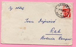 Letter - Postmark Zagreb, 6.4.1964. / Rab, 7.4.1964., Yugoslavia - Other & Unclassified