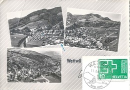 Wattwil - 3 Luftaufnahmen         Ca. 1960 - Wattwil