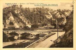 CPA - Belgique - Comblain-au-Pont - Rochers Les Tartines Et La Gare - Comblain-au-Pont