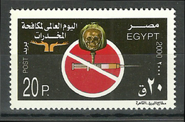 Egypt - 2000 - ( Intl. Day Against Drug Abuse ) - MNH (**) - Droga