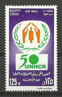 Egypt - 2000 - ( UN High Commissioner For Refugees, 50th Anniv. ) - MNH (**) - Nuevos