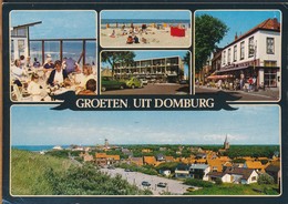 °°° 15252 - NETHERLANDS - GROETEN UIT DOMBURG - 1991 With Stamps °°° - Domburg