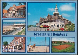 °°° 15253 - NETHERLANDS - GROETEN UIT DOMBURG - 1991 With Stamps °°° - Domburg