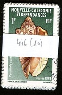 Nouvelle Calédonie - Neukaledonien - New Caledonia Lot 1981 Y&T N°446 - Michel N°(?) (o) - Lot De 10 Timbres - Lots & Serien