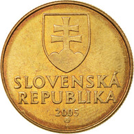 Monnaie, Slovaquie, Koruna, 2005, TTB, Bronze Plated Steel, KM:12 - Slovakia