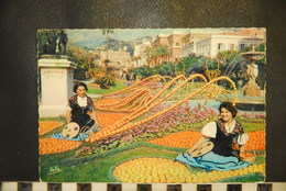 CP,  06 , MENTON , Scène De Folklore , La Fête Des Citrons à MENTON - Menton