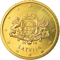 Latvia, 50 Euro Cent, 2014, SPL, Laiton - Latvia