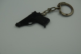 Vintage TOY GUN :  SCHICK BERETTA 70 - L=4,5cm - Keychain 1960s - Keywords: Cap -Cork -Rifle - Revolver - Pistol - Decorative Weapons