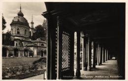 Schwetzingen, Schloßgarten, Moschee Und Wandelhalle, Ca. 40er Jahre - Schwetzingen