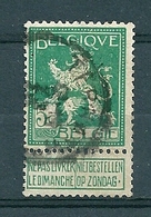 110 Gestempeld  TERNATH - COBA 8 Euro - 1912 Pellens