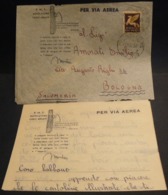RODI "  POSTA  MILITARE 550  "  3 - 11 - 1942  BELLA  LETTERA  CON  TESTO  PARTITA PER  BOLOGNA - Ägäis
