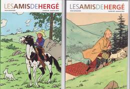 Hergé, Lot De 2 Revues "Les Amis De Hergé" N° 66/68 - Hergé