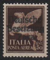 1943 Occupazione Tedesca Zara 50 C.  P.a. MNH - Duitse Bez.: Zara