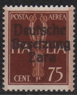 1943 Occupazione Tedesca Zara 75 C.  P.a. MNH - Duitse Bez.: Zara