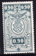 Belgium Railway 1927 Mi#159 Mint Hinged - Sonstige & Ohne Zuordnung