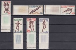 Senegal Sport 1963 Mi#258-263 Mint Never Hinged - Senegal (1960-...)