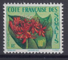 French Somali Coast Flowers 1958 Mi#318 Mint Never Hinged - Ungebraucht