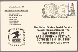 Amerika 1986  Sonderstempel  - Pumkin - - Groenten