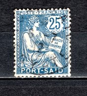 PORT SAID   N° 28    OBLITERE   COTE 1.70€    TYPE MOUCHON - Used Stamps