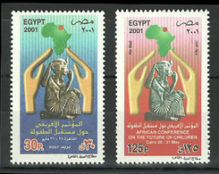 Egypt - 2001 - ( African Conference On The Future Of Children ) - MNH (**) - Neufs