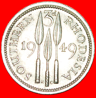 √ 3 SPEARS (1948-1952): SOUTHERN RHODESIA ★ 3 PENCE 1949! LOW START ★ NO RESERVE! - Rhodesia