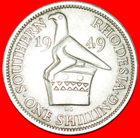 √ ZIMBABWE BIRD (1948-1952): SOUTHERN RHODESIA ★ 1 SHILLING 1949! George VI (1937-1952) LOW START ★ NO RESERVE! - Rhodesien