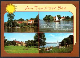 D1178 - TOP Teupitz Hafen Schloß - Bild Und Heimat Reichenbach - Qualitätskarte - Teupitz