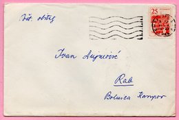 Letter - Postmark Zagreb, 9.4.1964. / Rab, 10.4.1960., Yugoslavia - Autres & Non Classés