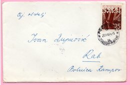 Letter - Postmark Popovača, 20.8.1964. / Rab, 21.8.1964., Yugoslavia - Andere & Zonder Classificatie